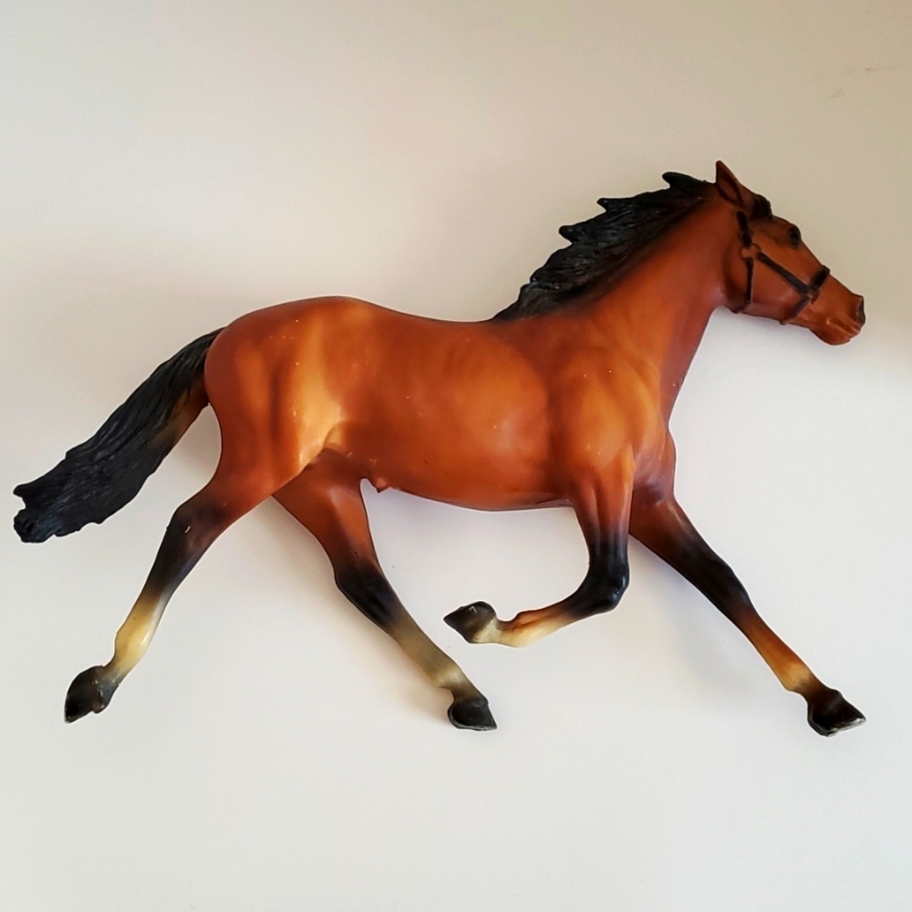 Vintage Breyer Model Pacer Racer Harness Racehorse